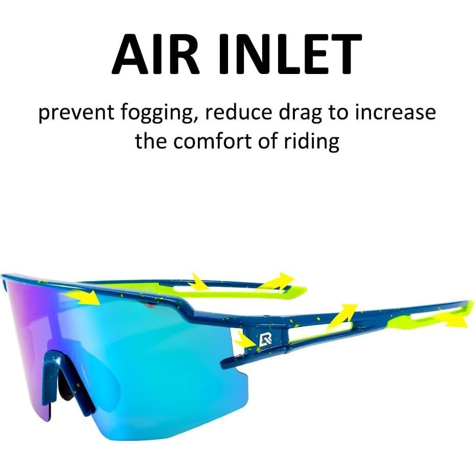 Gafas de sol polarizadas ROCKBROS UV400 unisex ligeras