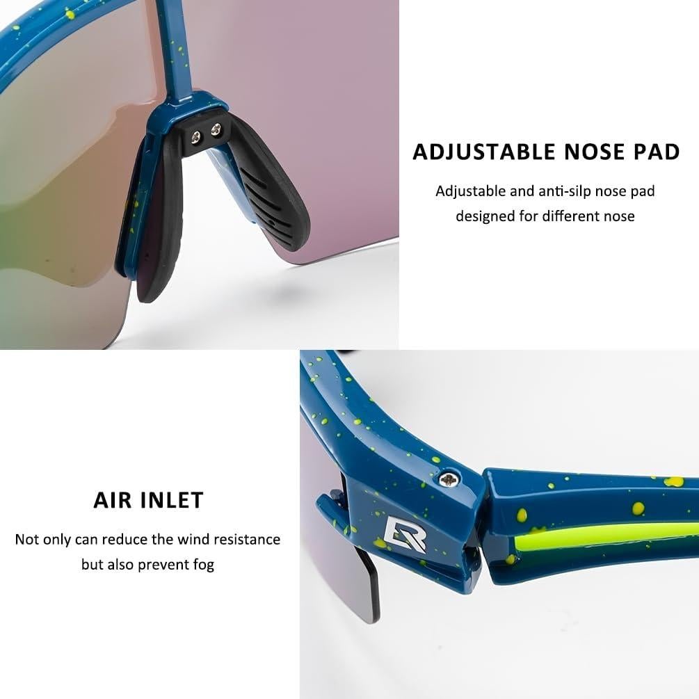 Gafas de sol polarizadas ROCKBROS UV400 unisex ligeras