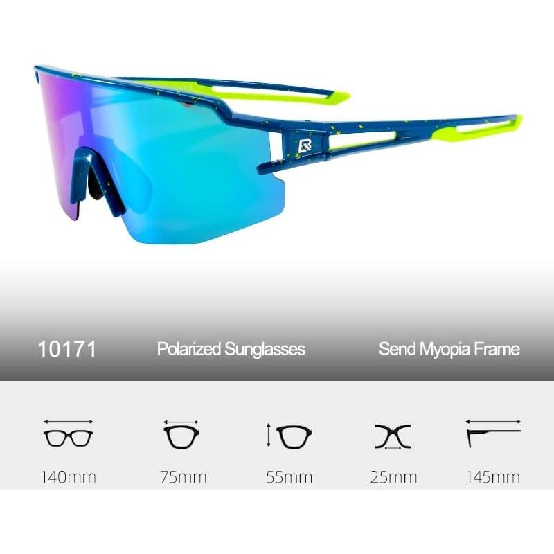 Gafas de sol polarizadas ROCKBROS UV400 unisex ligeras