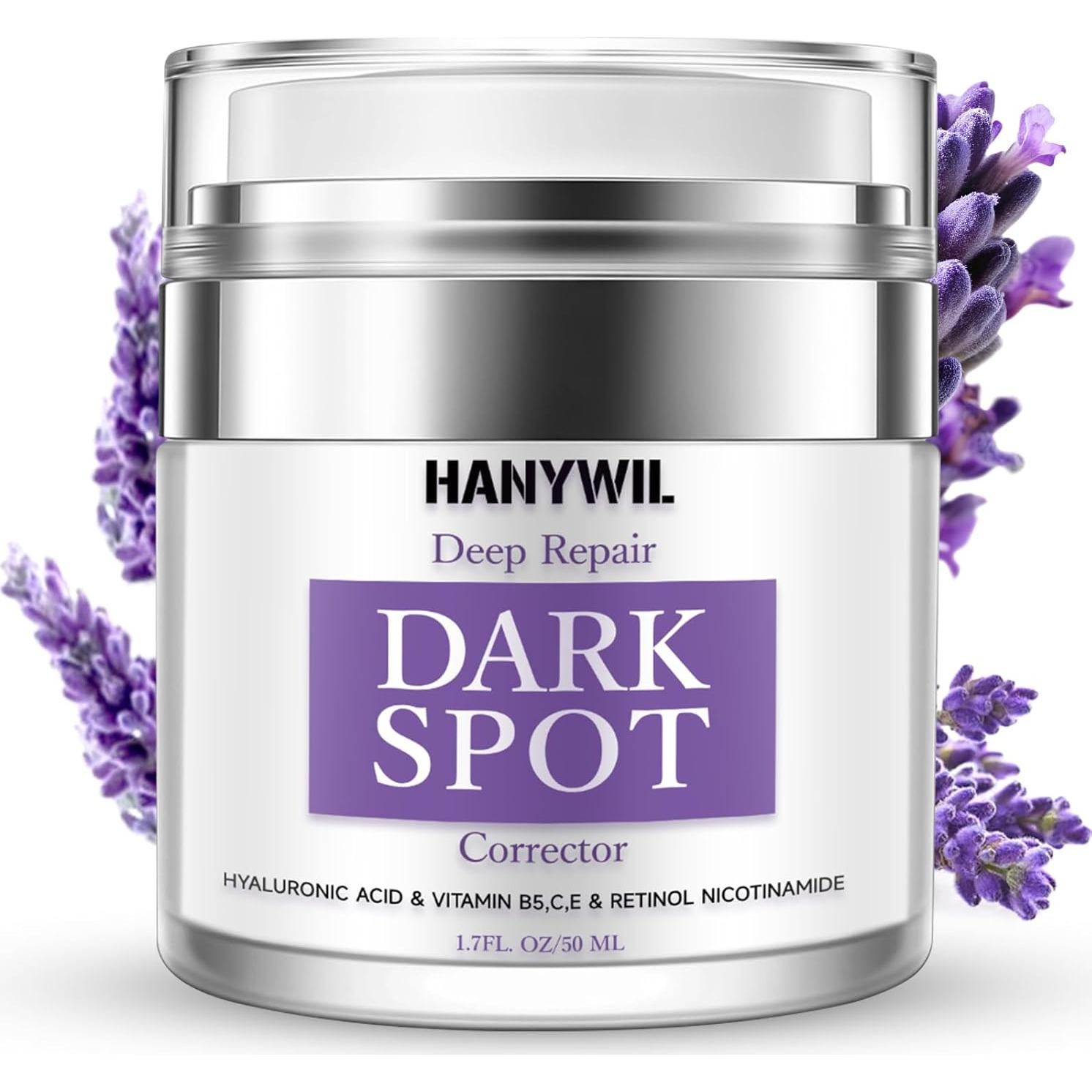 HANYWIL Removedor de Manchas Oscuras 50 ml - Suero y Crema