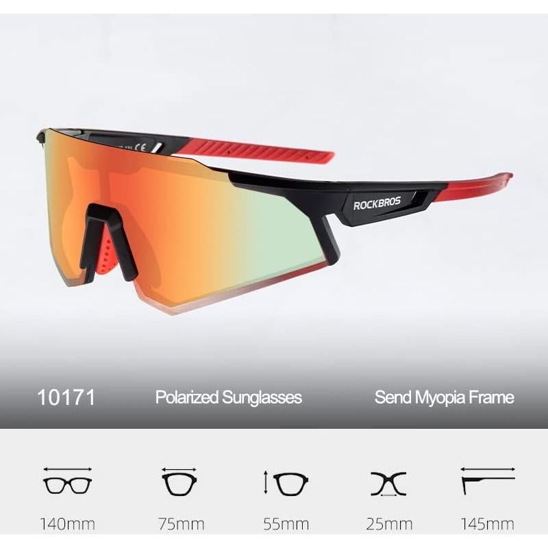 Gafas de sol polarizadas ROCKBROS 10171 Unisex UV400