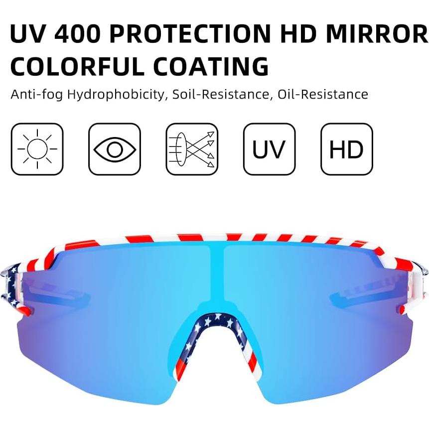 Gafas de sol polarizadas ROCKBROS UV400 unisex ligeras