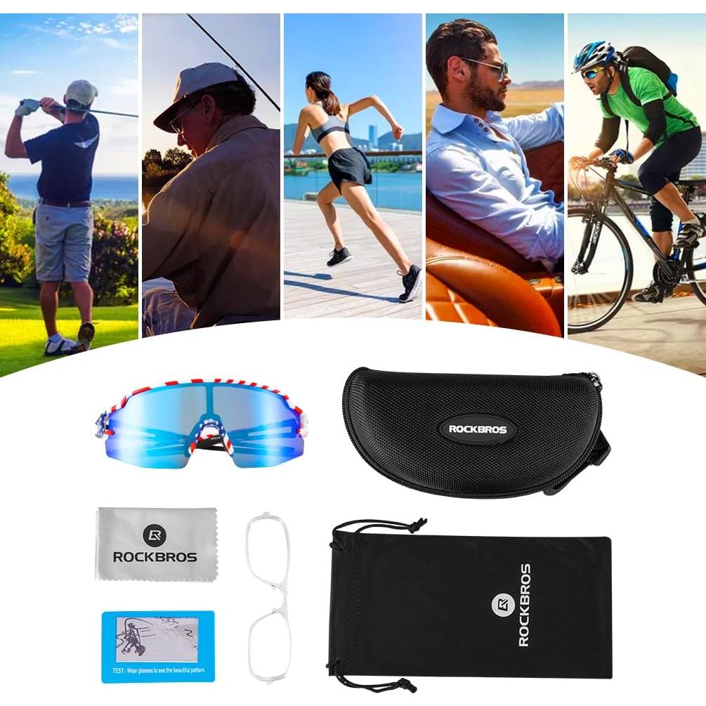 Gafas de sol polarizadas ROCKBROS UV400 unisex ligeras