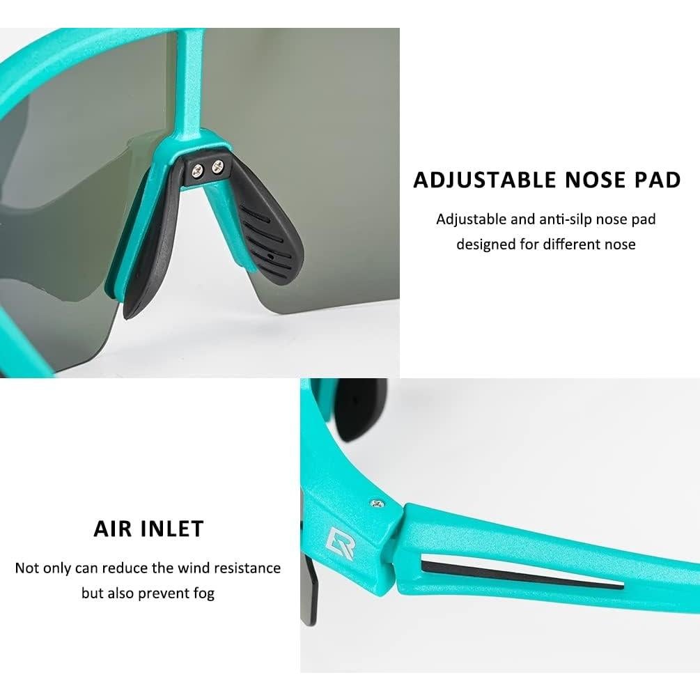 Gafas de sol polarizadas ROCKBROS 10171 UV400 unisex azul