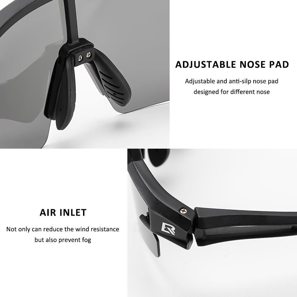 Gafas de sol polarizadas ROCKBROS UV400 unisex ligeras