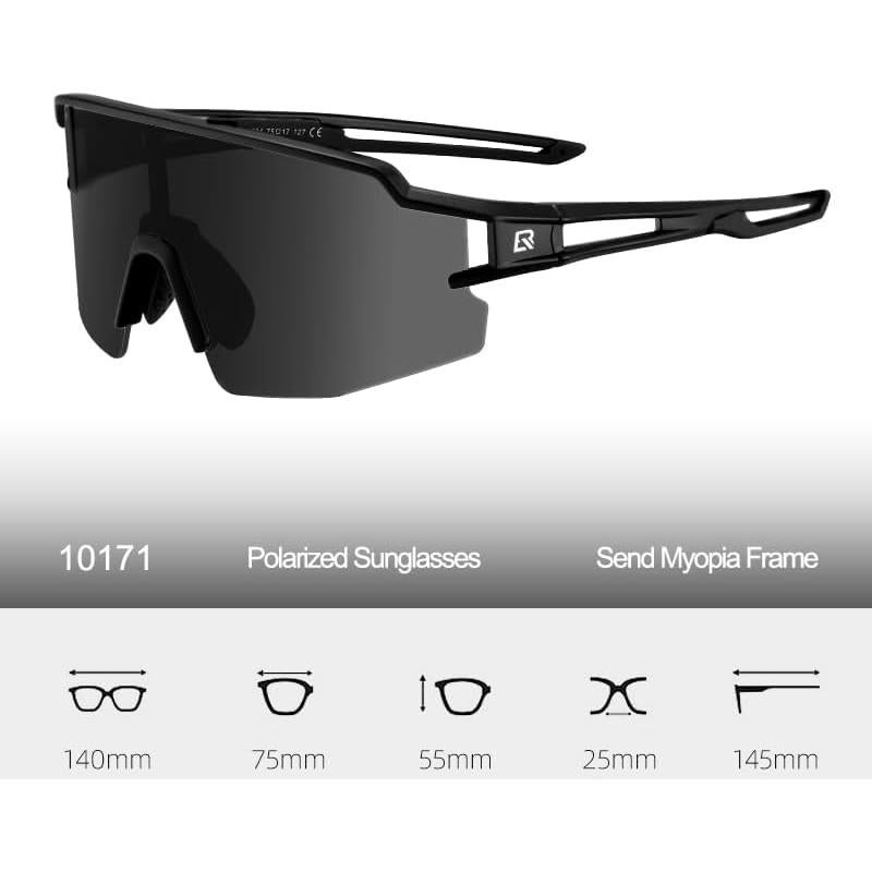 Gafas de sol polarizadas ROCKBROS UV400 unisex ligeras