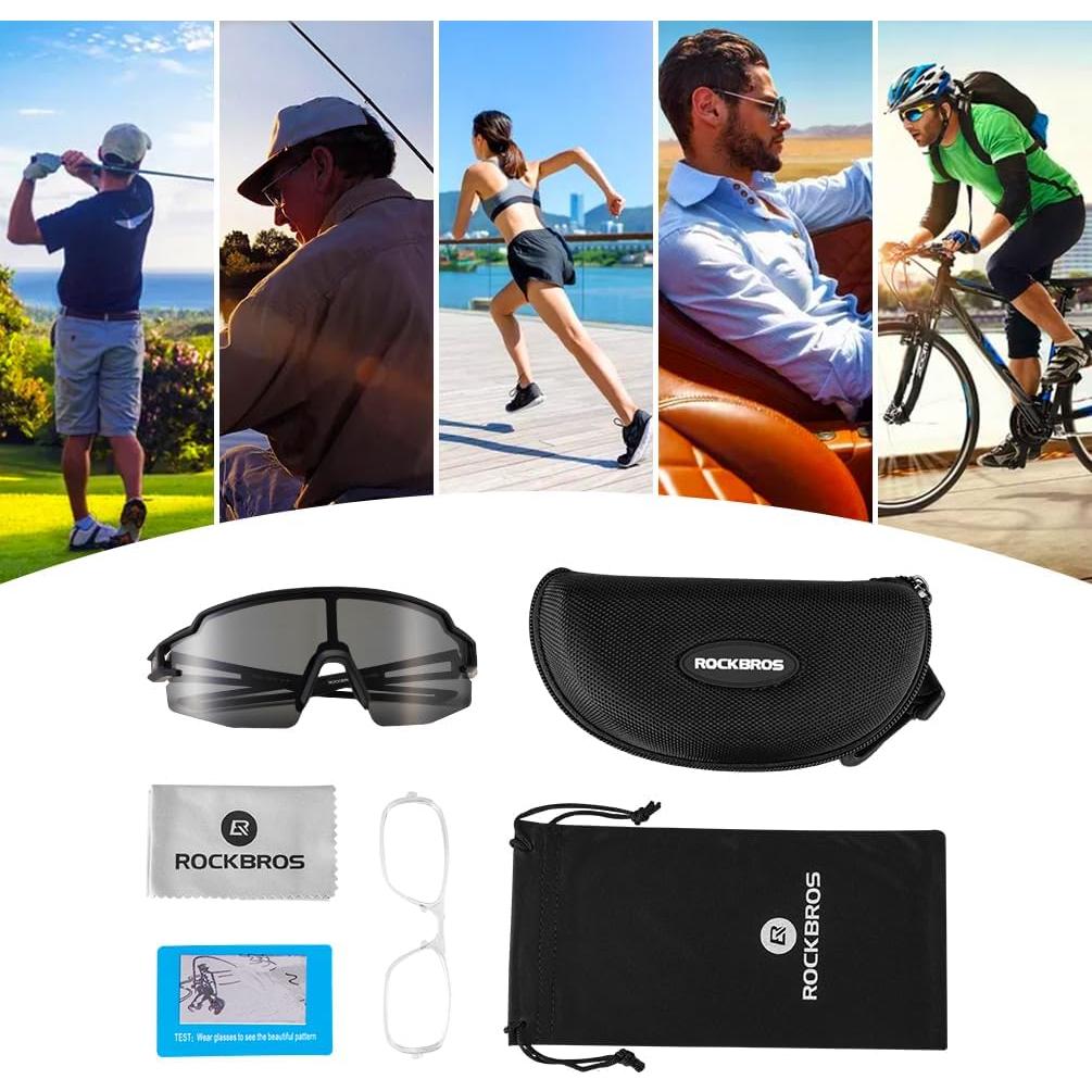 Gafas de sol polarizadas ROCKBROS UV400 unisex ligeras