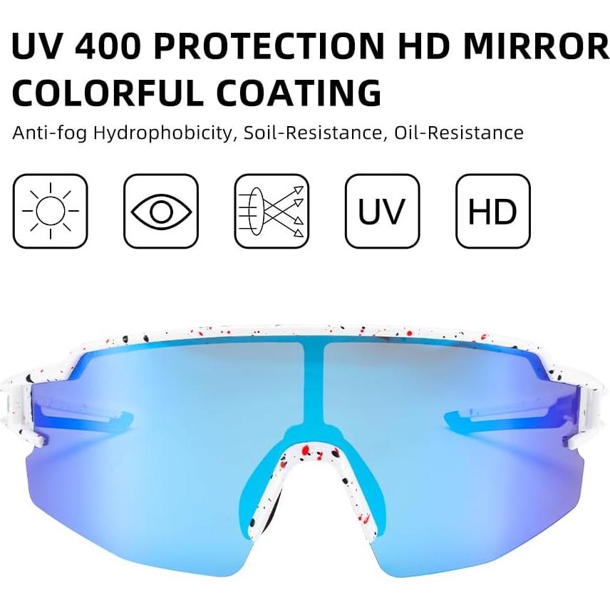 Gafas de sol polarizadas ROCKBROS UV400 unisex ligeras