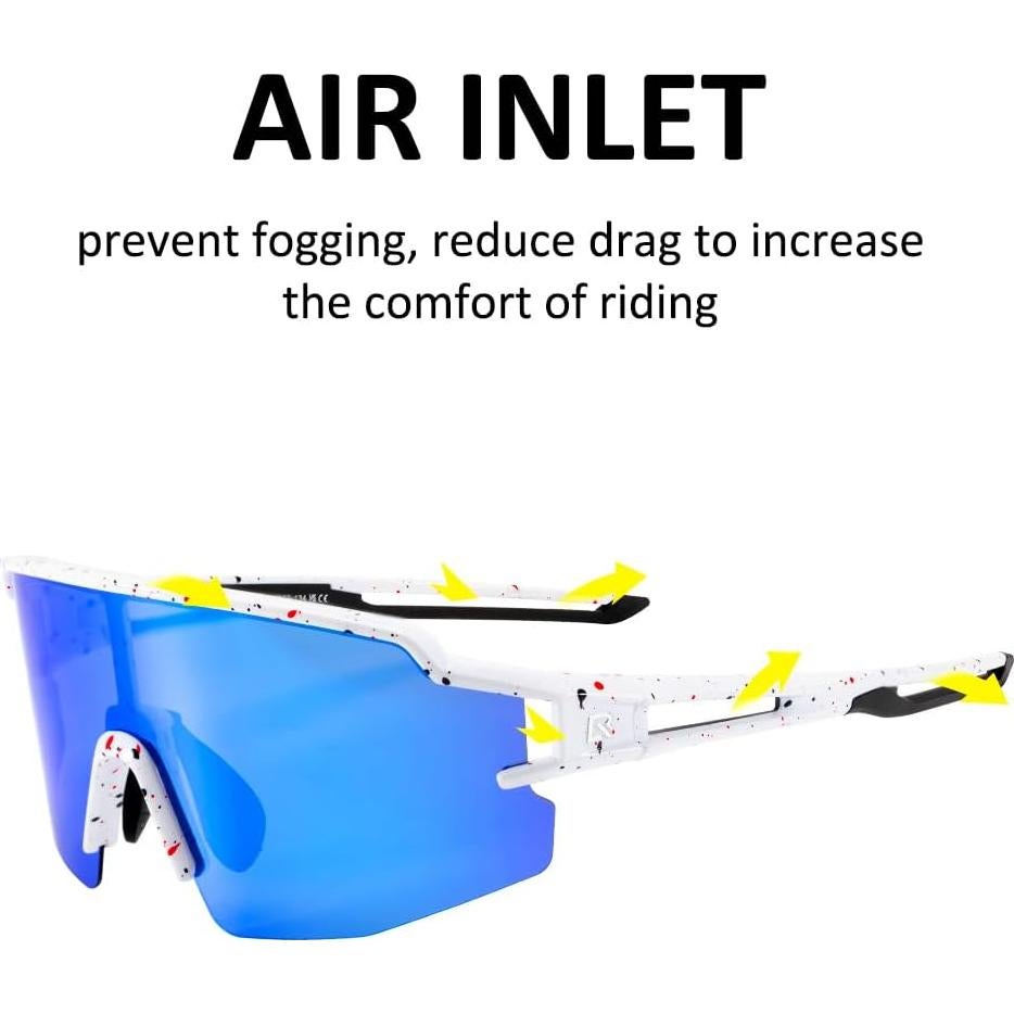 Gafas de sol polarizadas ROCKBROS UV400 unisex ligeras