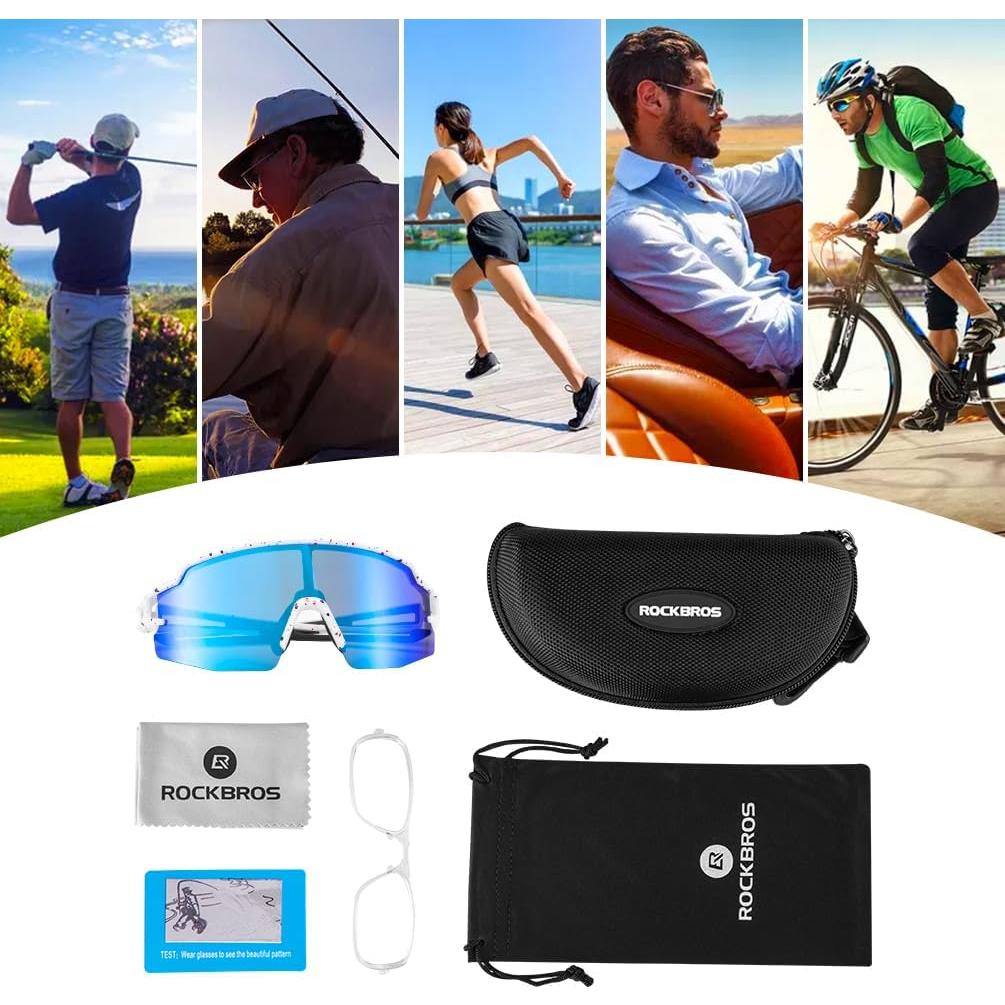 Gafas de sol polarizadas ROCKBROS UV400 unisex ligeras