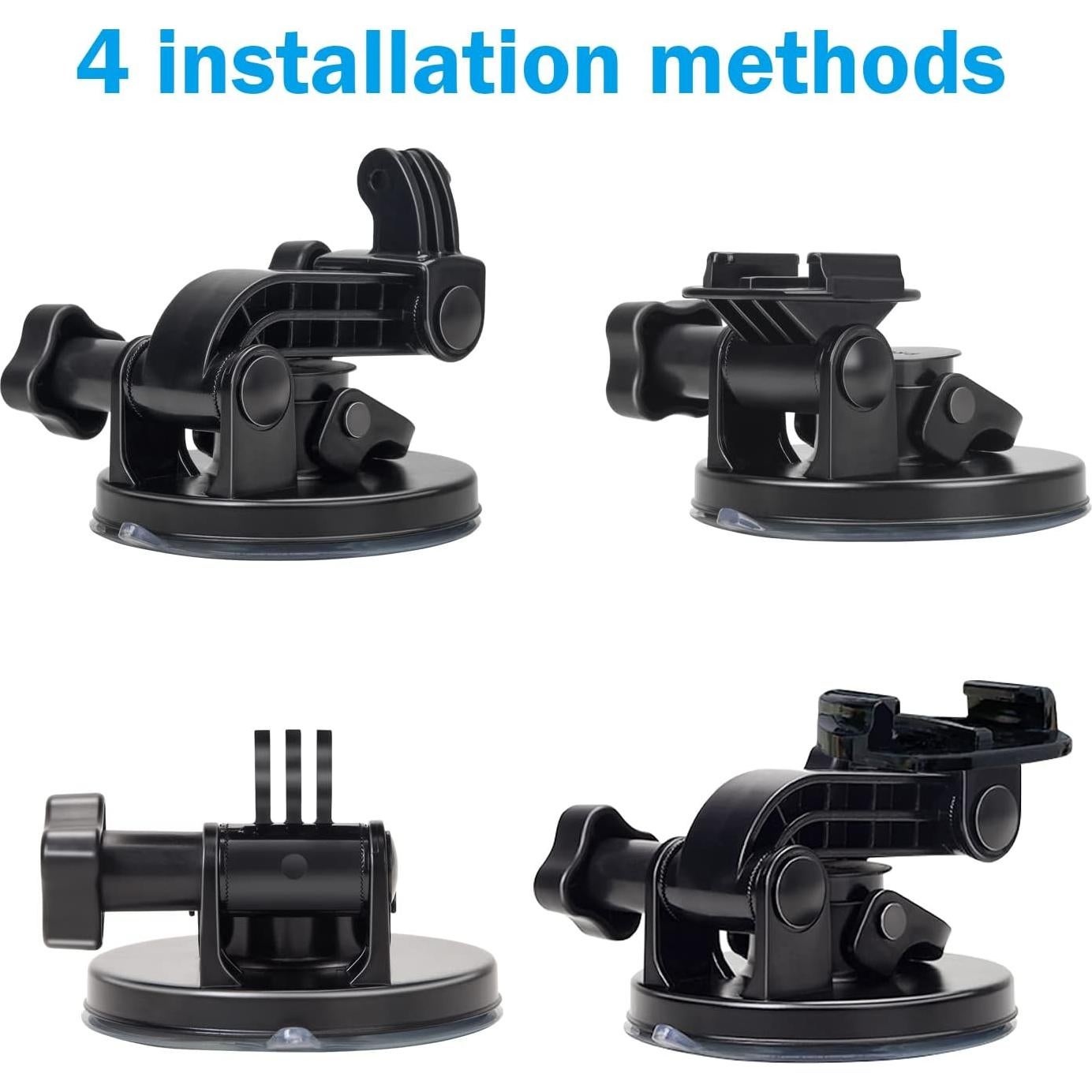 Soporte de Ventosa Suptig para GoPro Hero 13/12/11/10/9/8