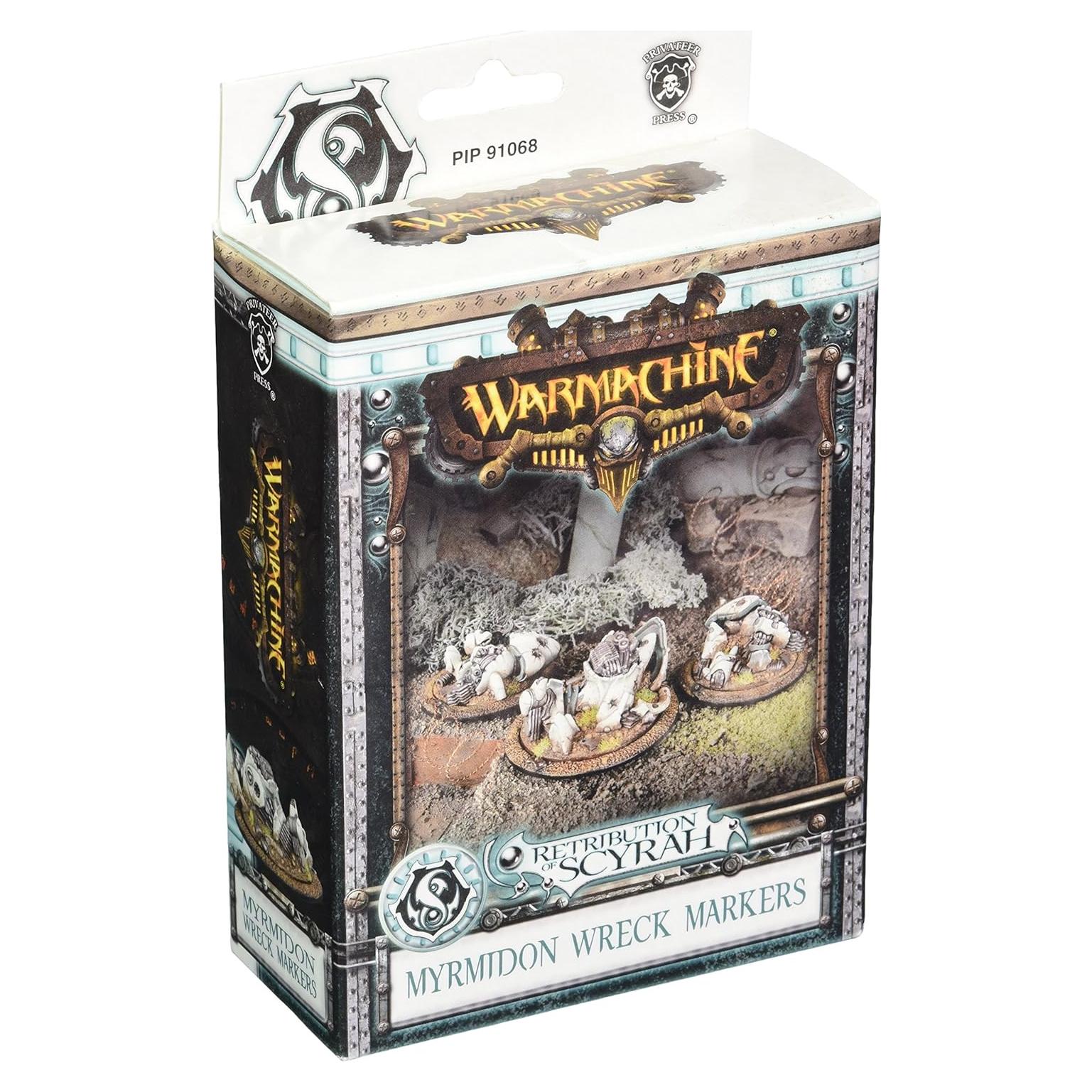 Kit de Marcadores Wreck Myrmidon Privateer Press - 3 Piezas