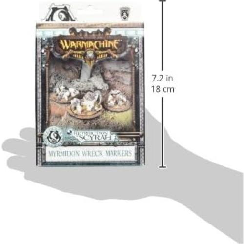 Kit de Marcadores Wreck Myrmidon Privateer Press - 3 Piezas