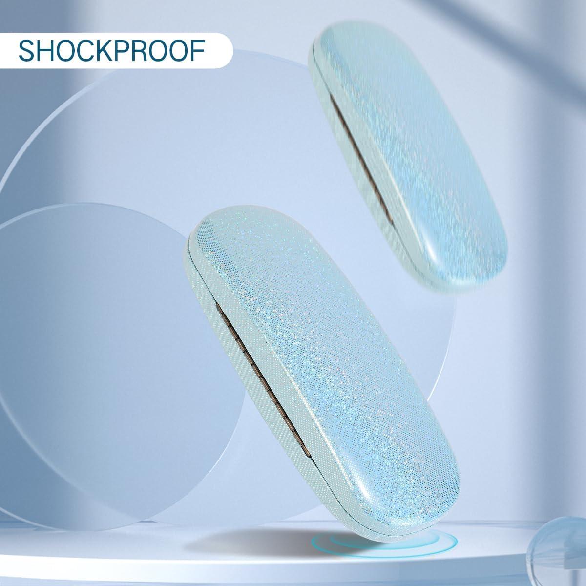 Funda Dura para Gafas PERFECTSIGHT Azul Brillante 16x6x4cm