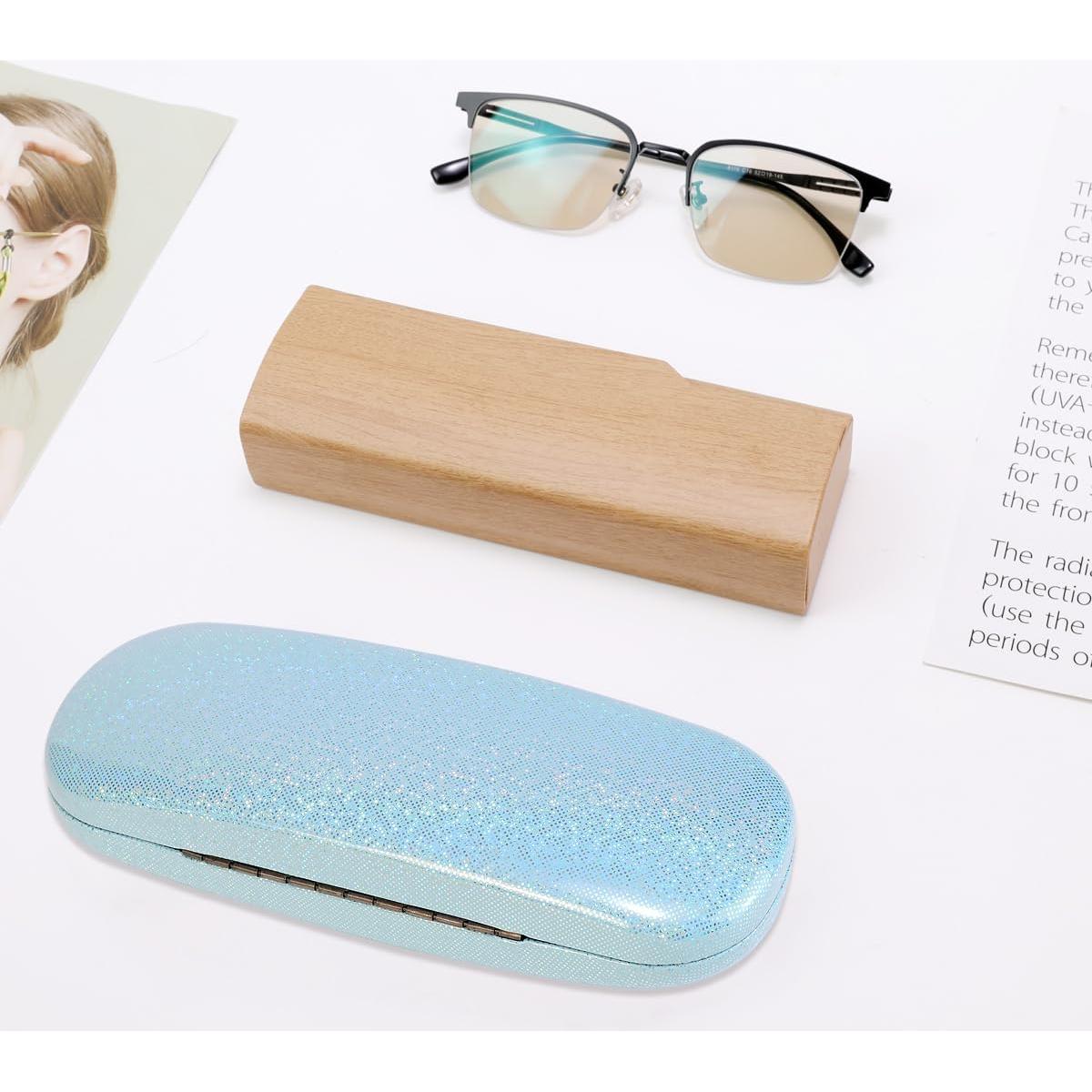 Funda Dura para Gafas PERFECTSIGHT Azul Brillante 16x6x4cm