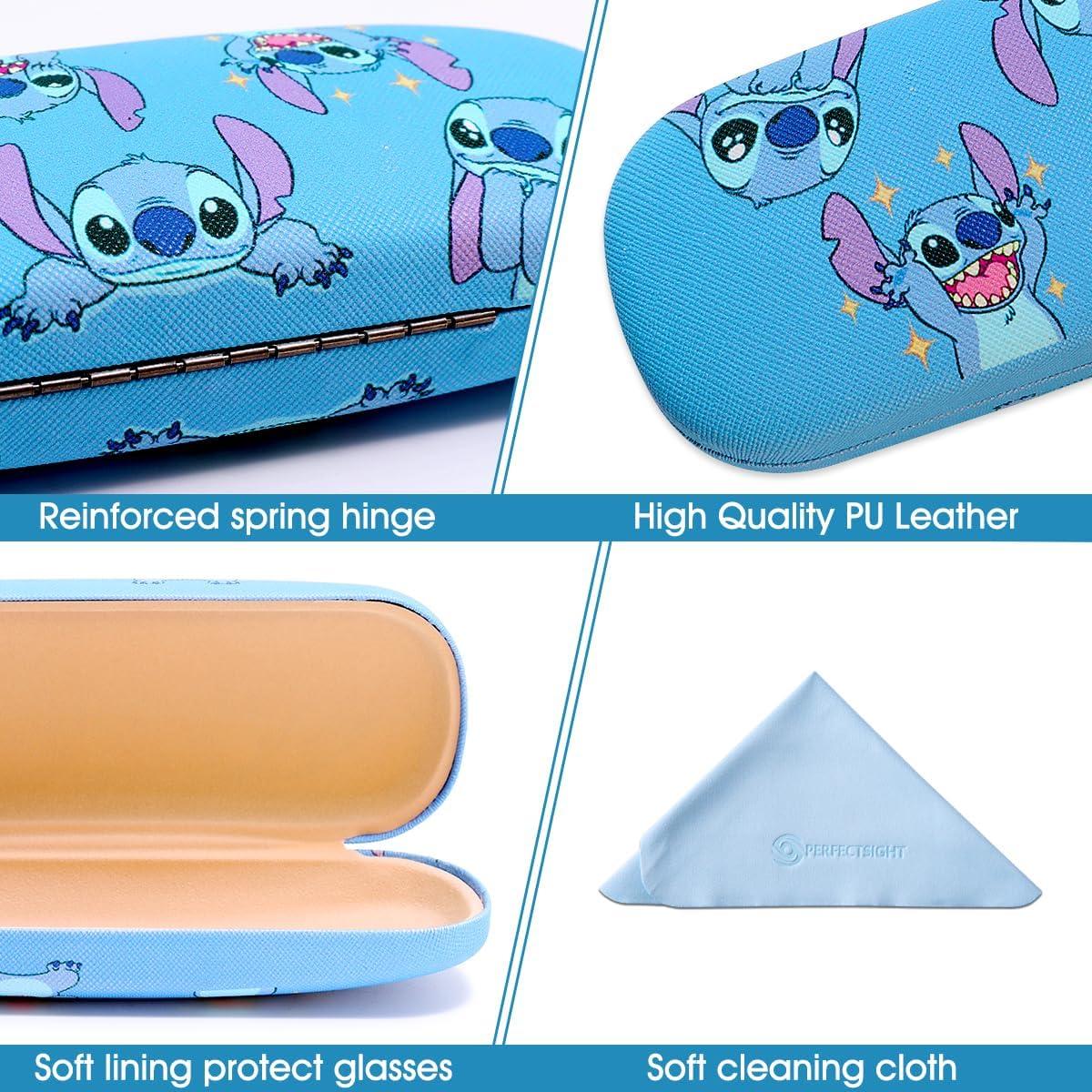 Funda Dura para Gafas PERFECTSIGHT Floral, Ligera y Resistente