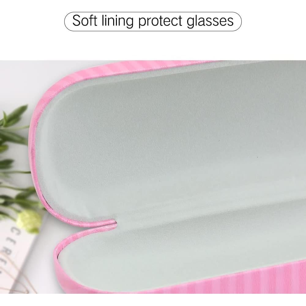 Funda Dura para Gafas PERFECTSIGHT Rosa, Ligera y Resistente