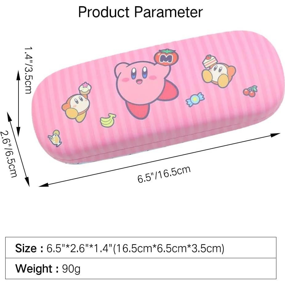 Funda Dura para Gafas PERFECTSIGHT Rosa, Ligera y Resistente