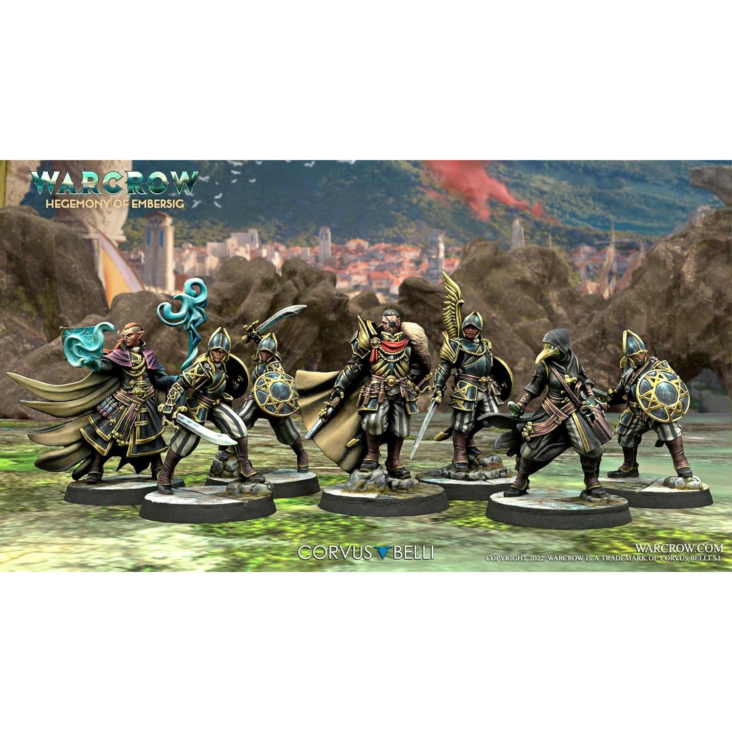 Juego de Miniaturas Warcrow Corvus Belli - 14 Figuras