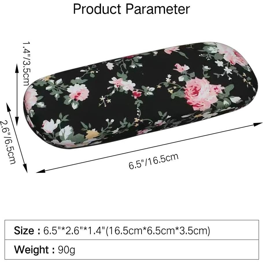 Funda Dura para Gafas PERFECTSIGHT Floral 16x6x3.5cm