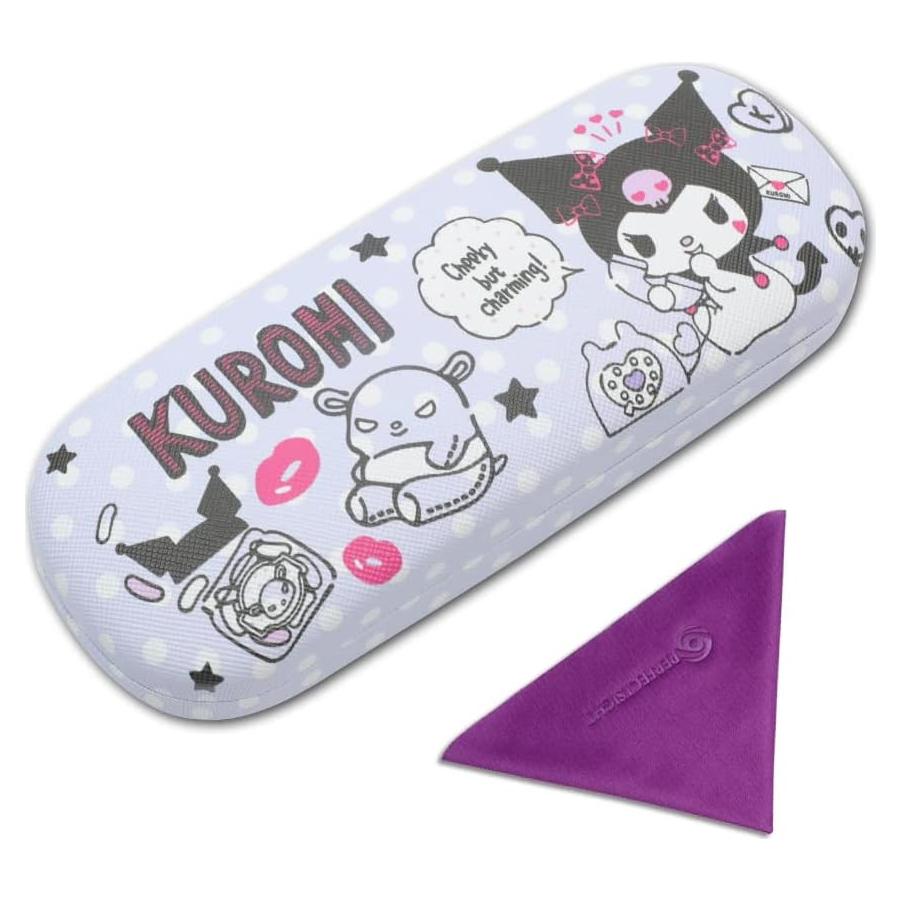 Funda Dura para Gafas PERFECTSIGHT Morado, Ligera y Resistente