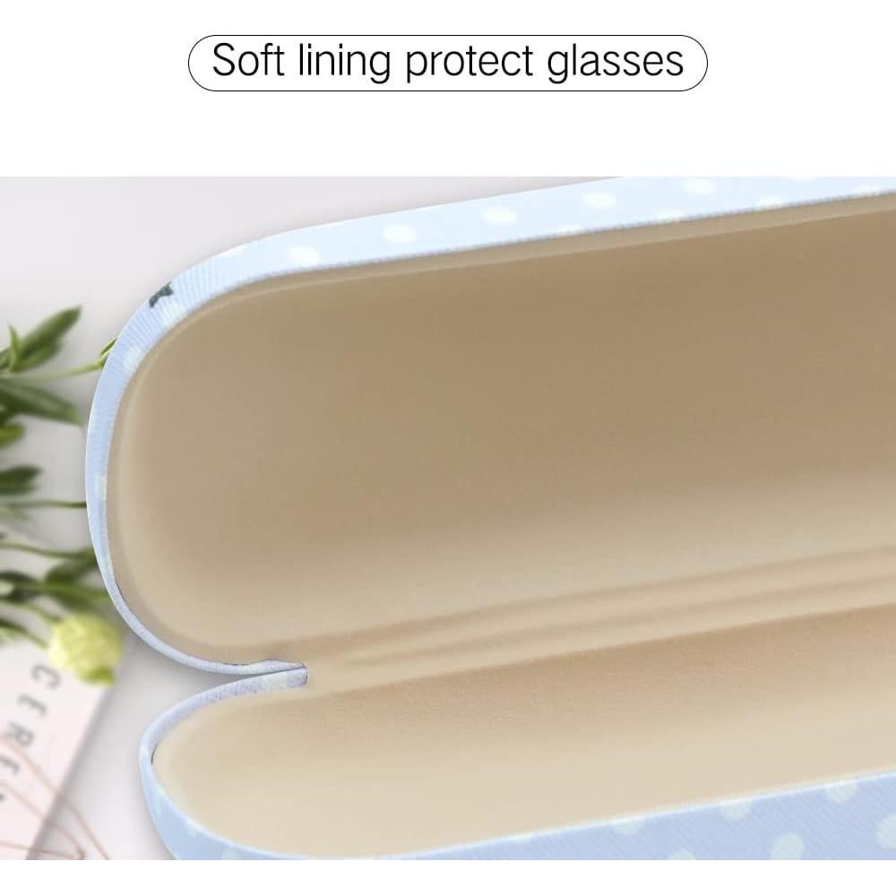 Funda Dura para Gafas PERFECTSIGHT Morado, Ligera y Resistente