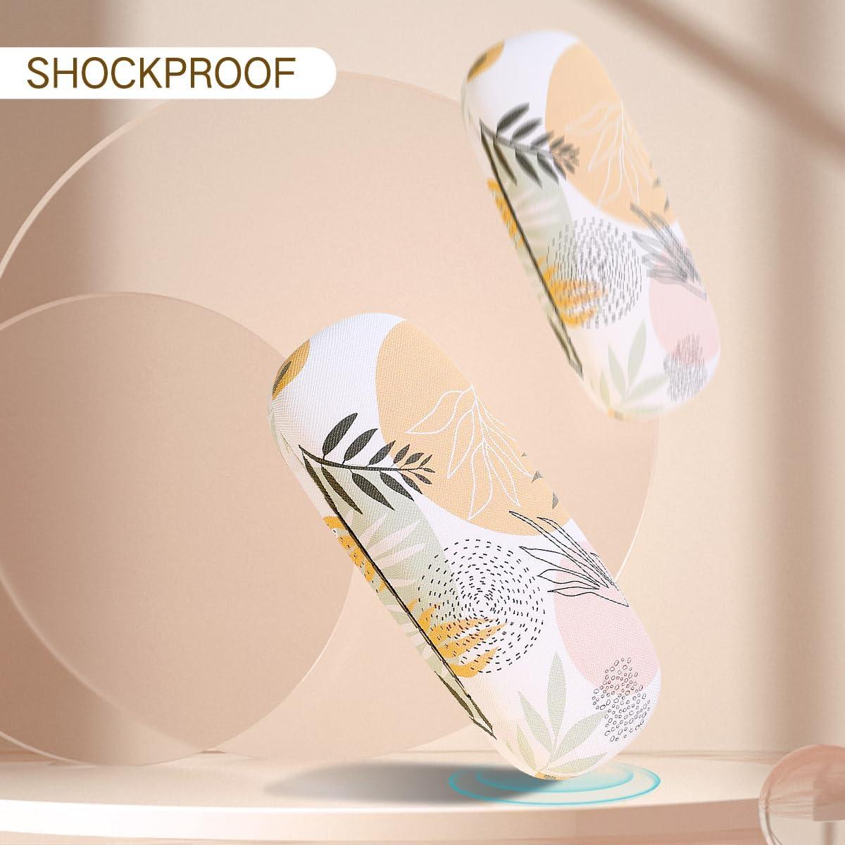 Funda Dura para Gafas PERFECTSIGHT Hoja Blanca, Ligera y Resistente