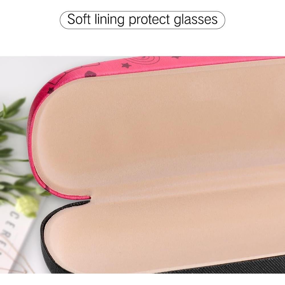 Funda Dura para Gafas PERFECTSIGHT Floral, Ligera y Resistente