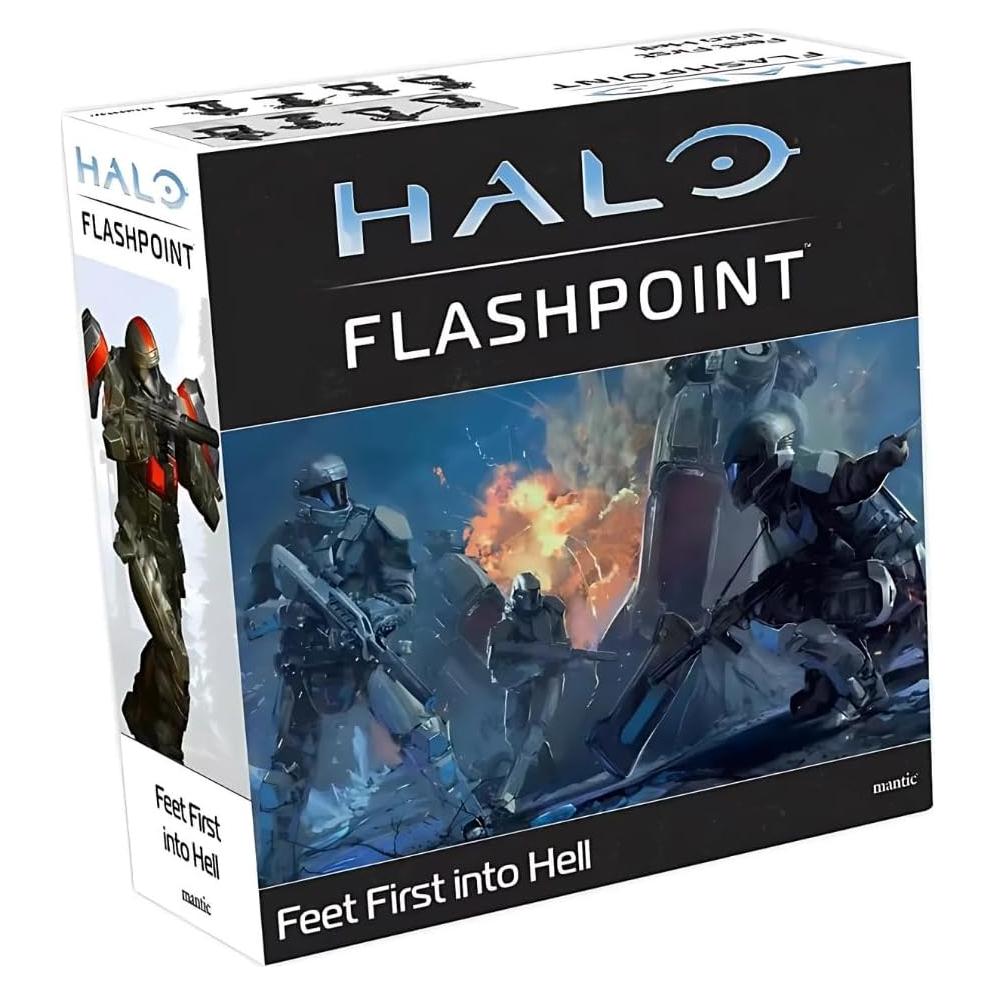 Juego de Mesa Mantic Halo: Flashpoint ODST - Miniaturas y Terreno