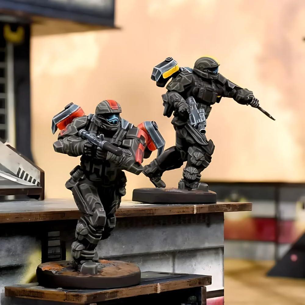 Juego de Mesa Mantic Halo: Flashpoint ODST - Miniaturas y Terreno