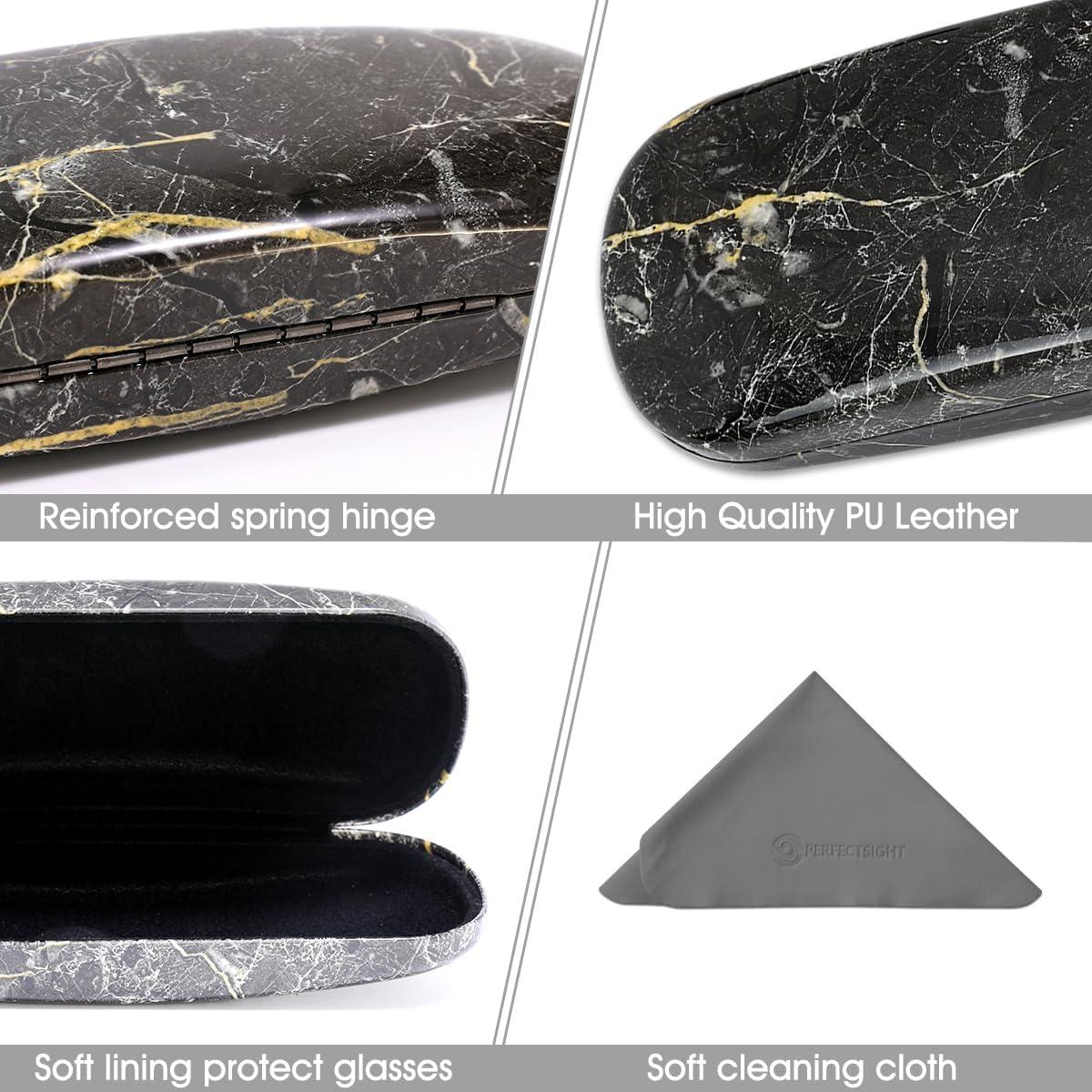 Funda Dura para Gafas PERFECTSIGHT Floral, Ligera y Resistente