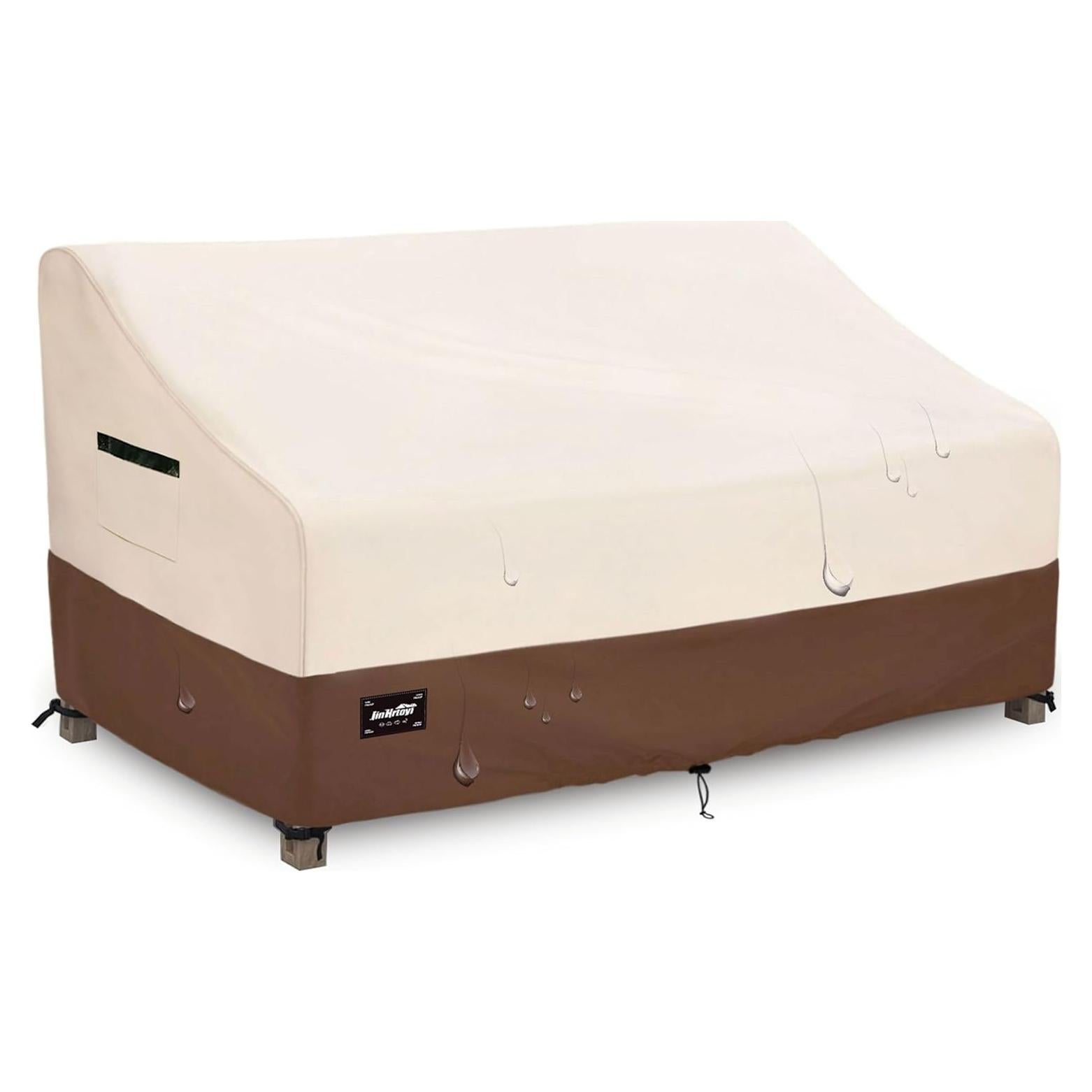 Funda de Sofá de Patio Jin Hrtoyi 147x81x78 cm Impermeable