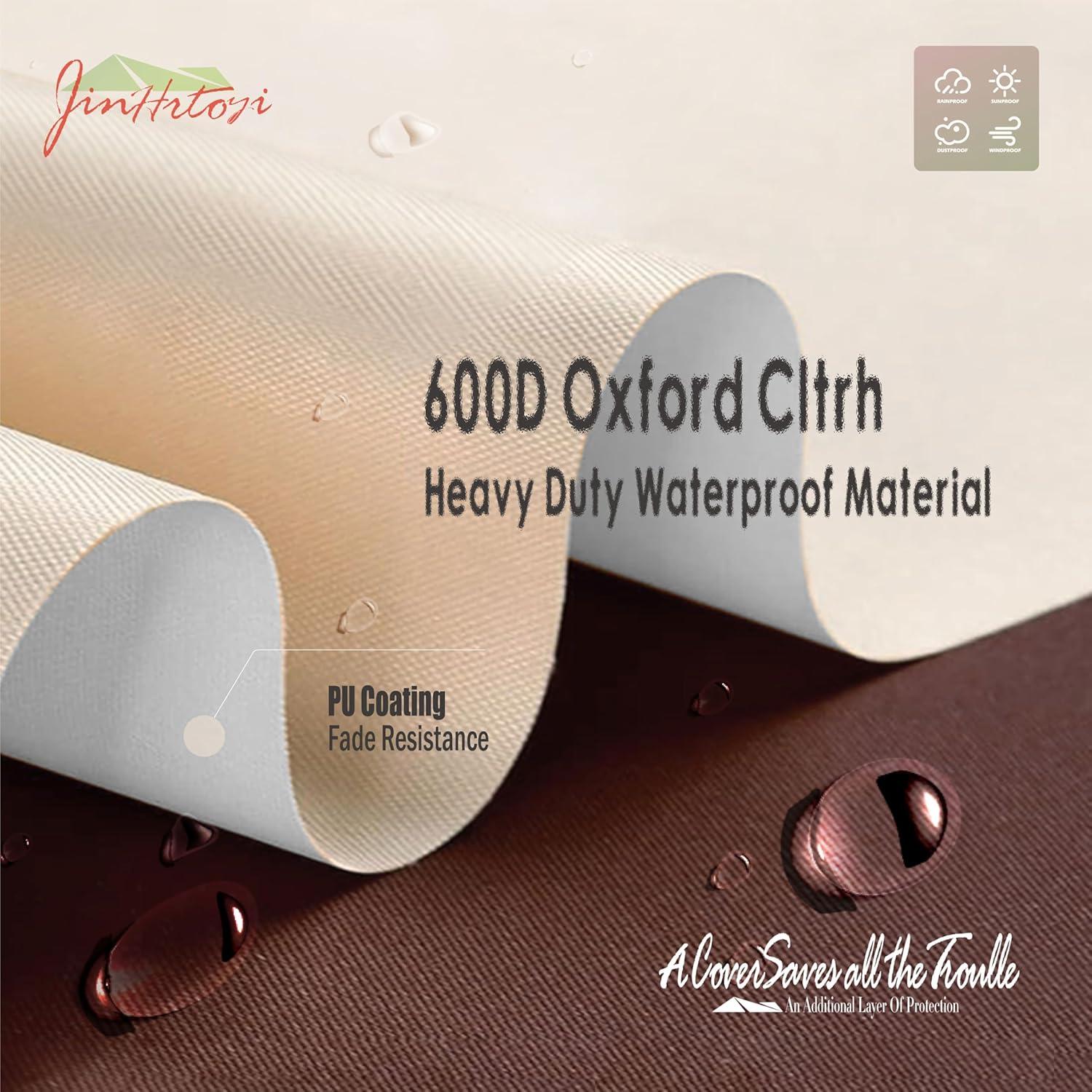 Funda de Sofá de Patio Jin Hrtoyi 147x81x78 cm Impermeable