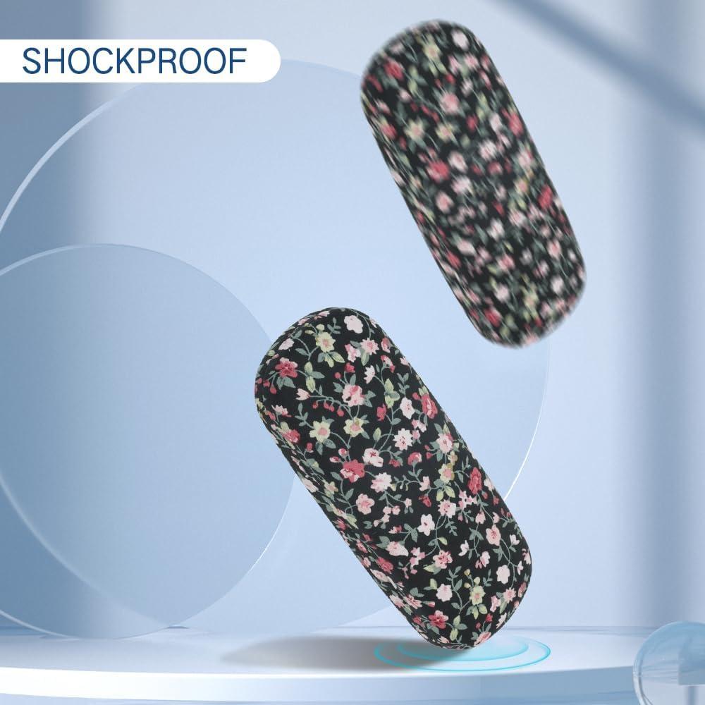 Funda Dura para Gafas PERFECTSIGHT Floral, Ligera y Resistente