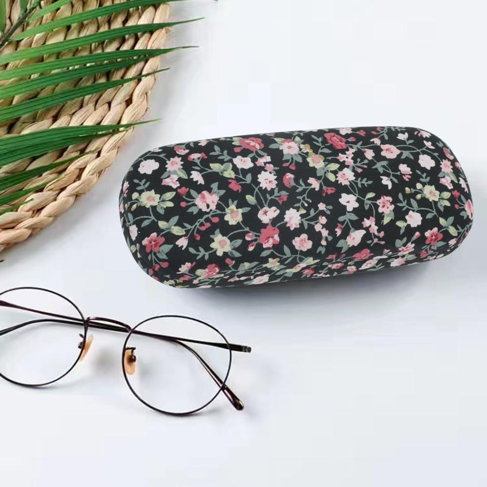 Funda Dura para Gafas PERFECTSIGHT Floral, Ligera y Resistente
