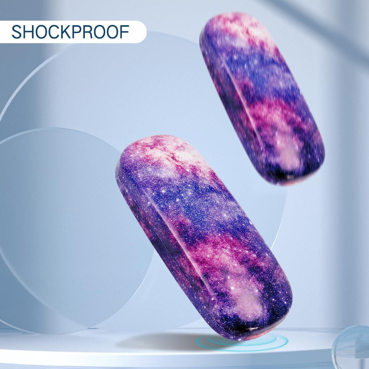 Funda Dura para Gafas PERFECTSIGHT Nube Estrellada Púrpura