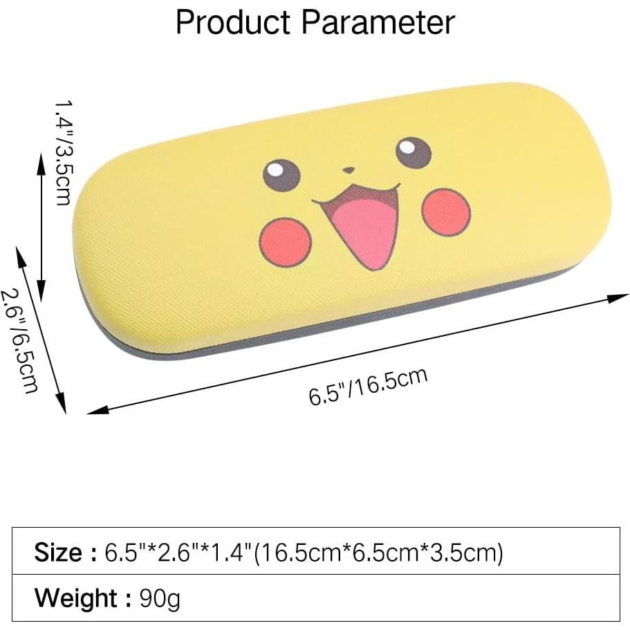 Funda Dura para Gafas PERFECTSIGHT Amarillo Kawaii 16x6x3.5cm