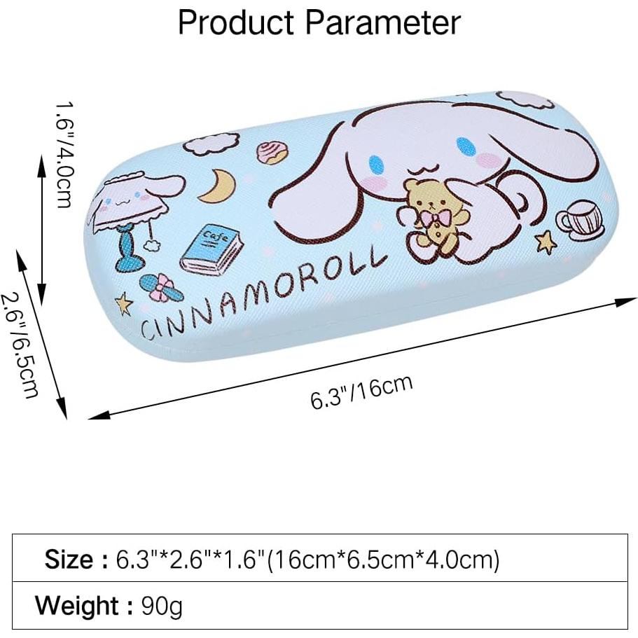 Funda Dura para Gafas PERFECTSIGHT - Diseño Kawaii Floral