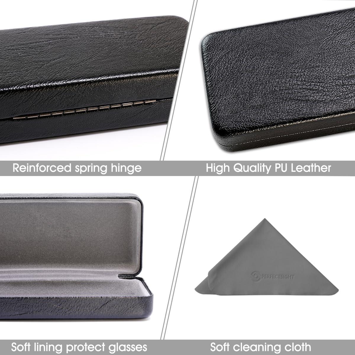 Funda Dura para Gafas PERFECTSIGHT Floral, Ligera y Resistente