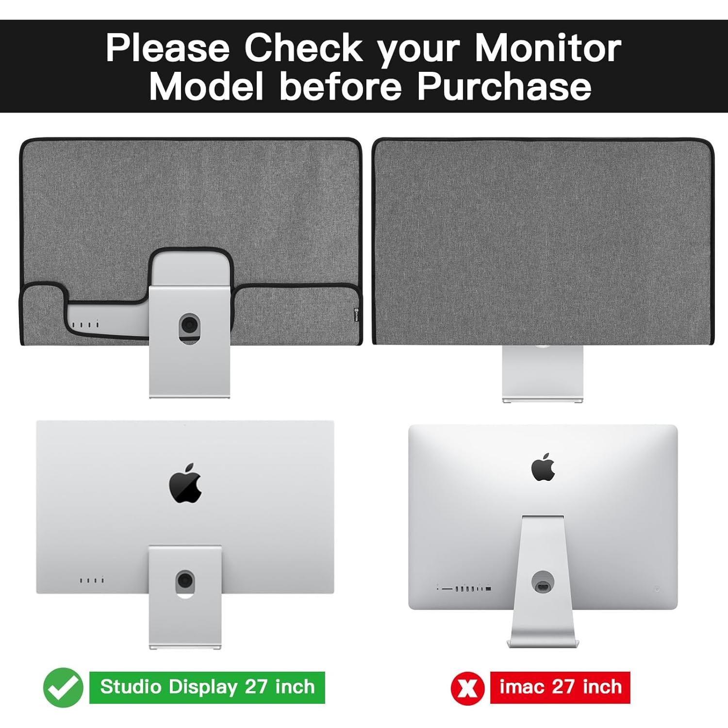 Funda Protectora para Monitor Apple Studio 27" - Gris