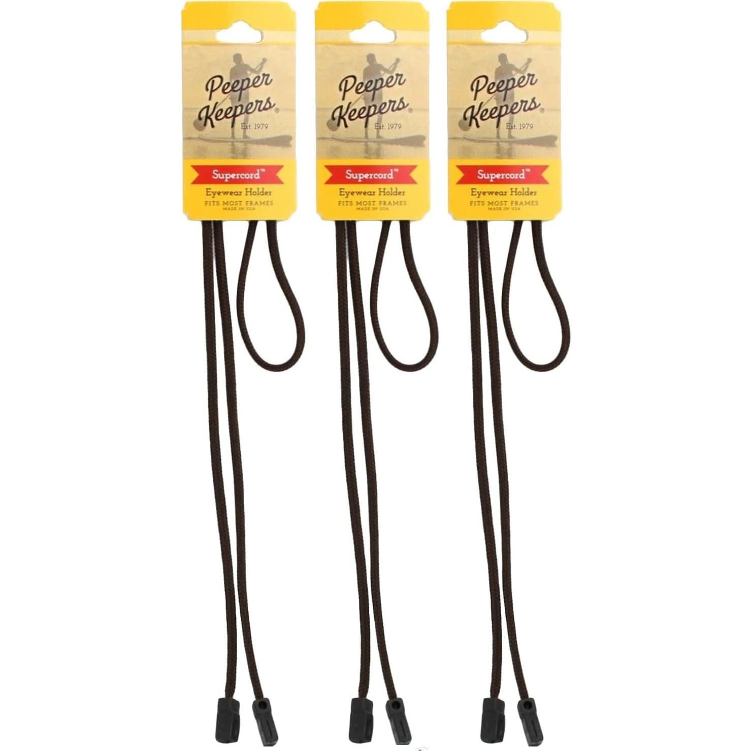 Retenedor Peeper Keepers Supercord Marrón 3 Piezas 68,58 cm
