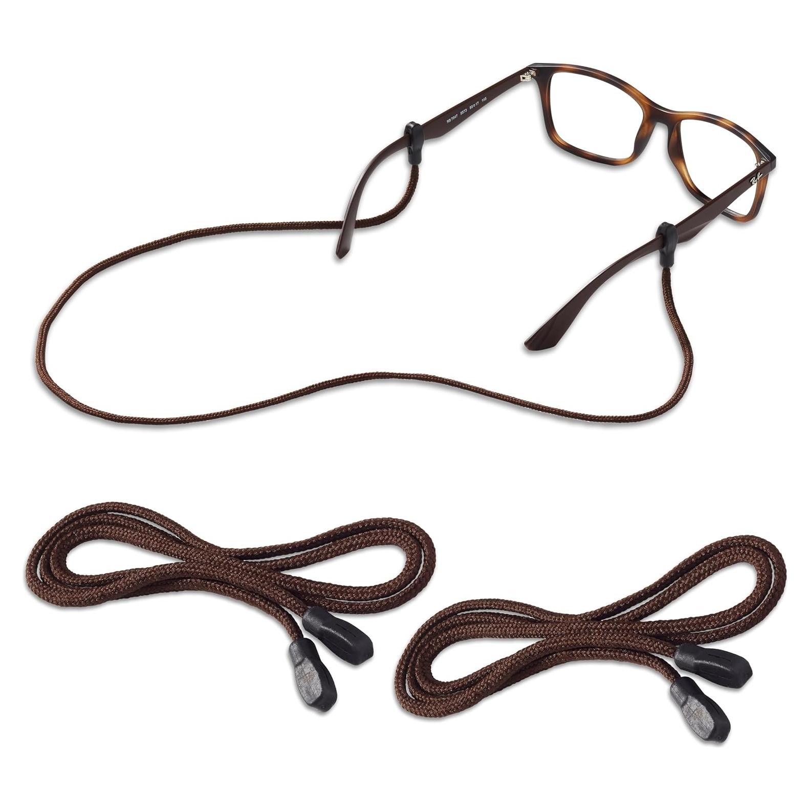 Retenedor Peeper Keepers Supercord Marrón 2 Paquete Gafas