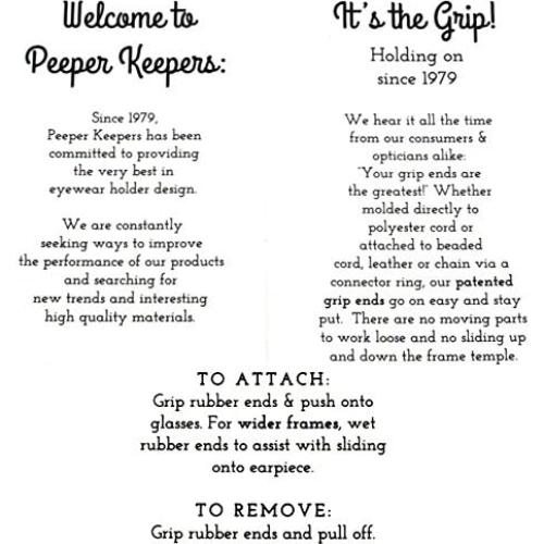 Retenedor Peeper Keepers Supercord para Gafas Unisex 68,58 cm