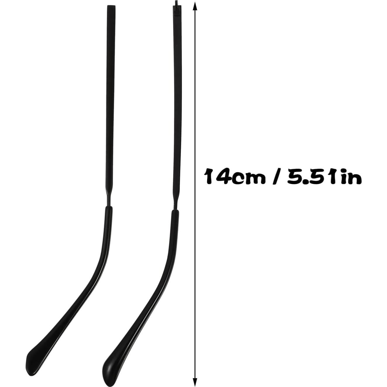 Brazos de Reemplazo para Gafas Metal Hemobllo 14 cm 1 Par