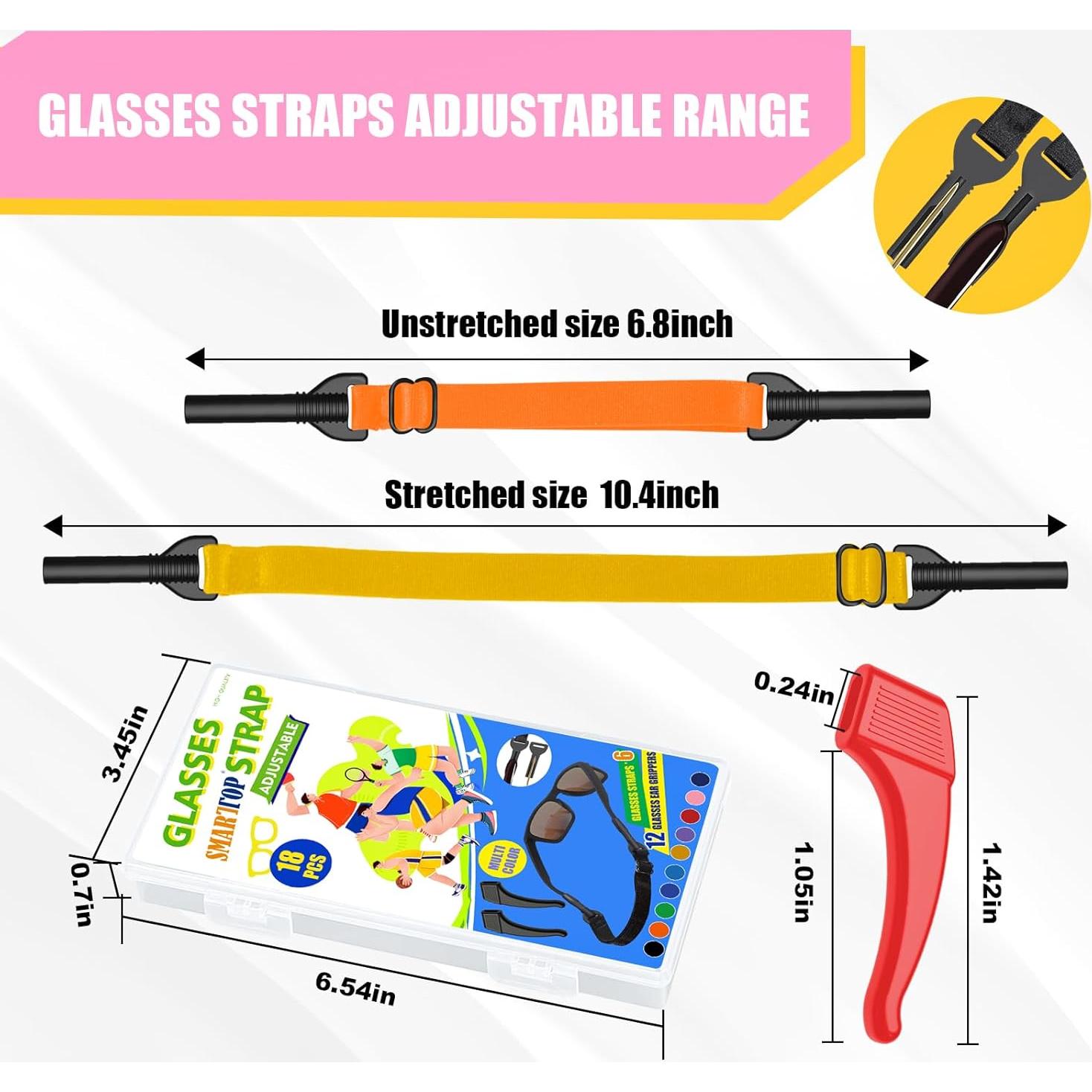 Correa para Gafas Niños Ajustable + Almacenamiento