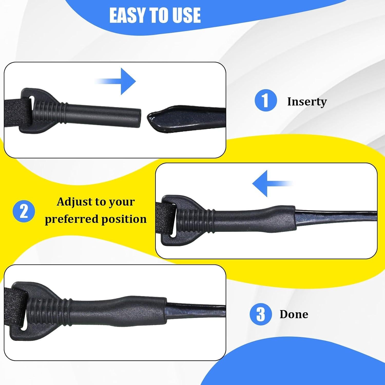 Correa para Gafas Niños Ajustable + Almacenamiento