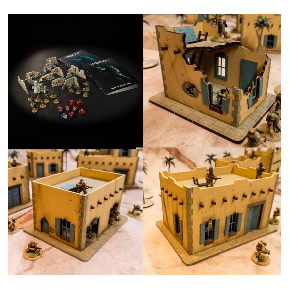 Paquete de Inicio de Operaciones Spectre con 3 Kits MDF 28mm