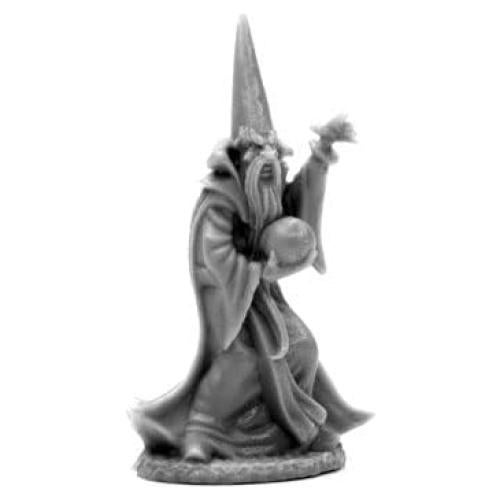 Miniatura Mago Oman Ruul 25mm Reaper Bones Sin Pintar