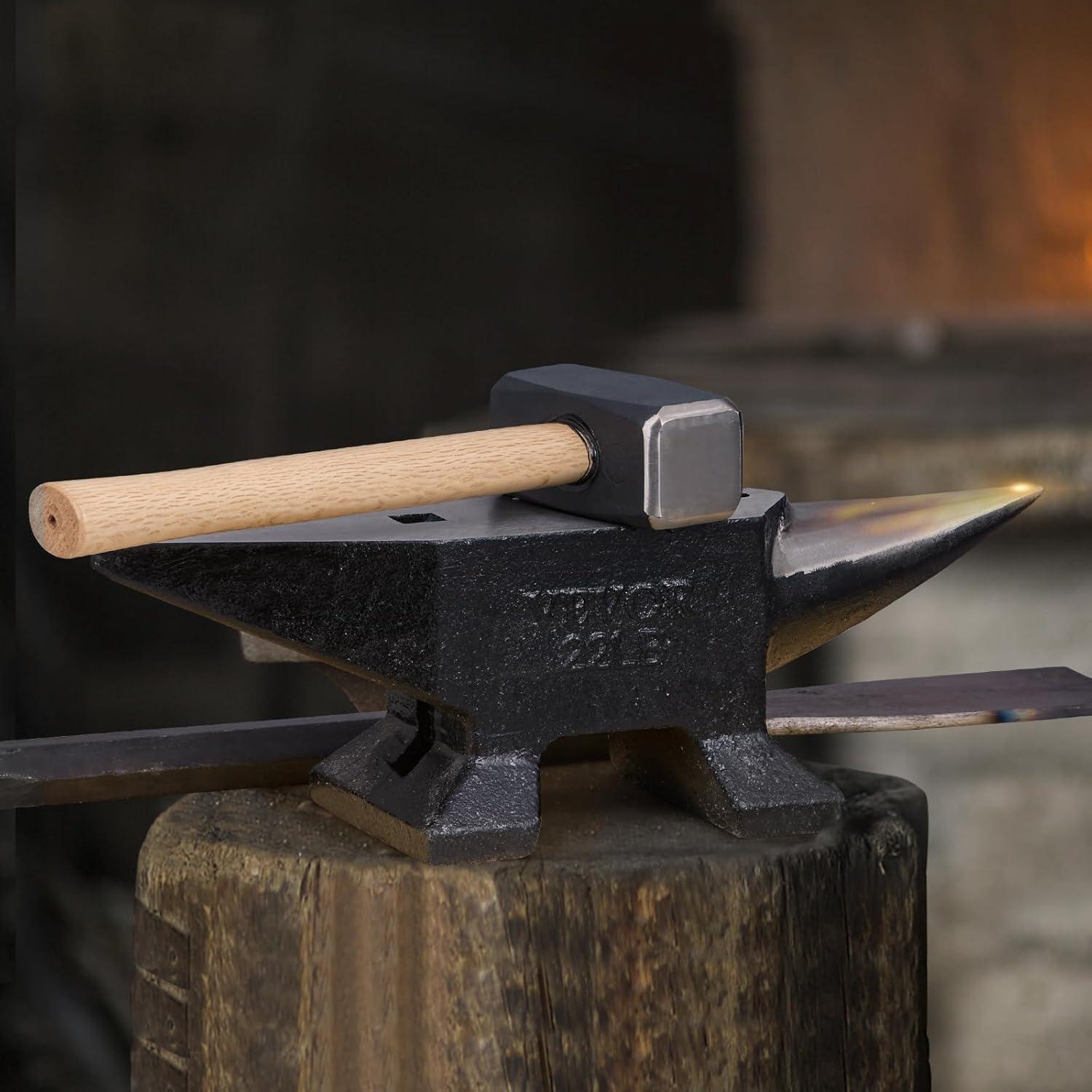 Yunque de un solo cuerno VEVOR 10 kg Acero Fundido 260x82 mm