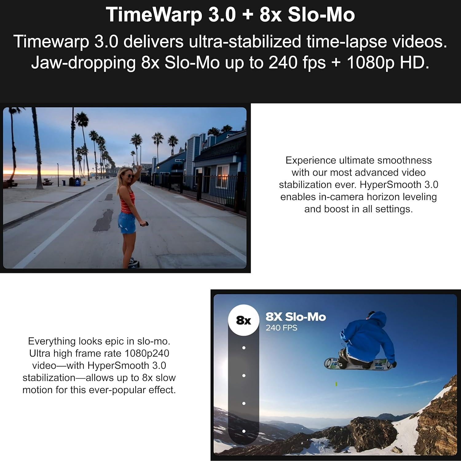 Cámara de Acción GoPro HERO9 Negro 5K 20MP Pantalla Táctil